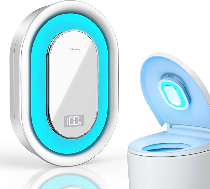 Smart Toilet UV-C Sanitizing &Odor-Control System – Motion-Activated, by Unknown