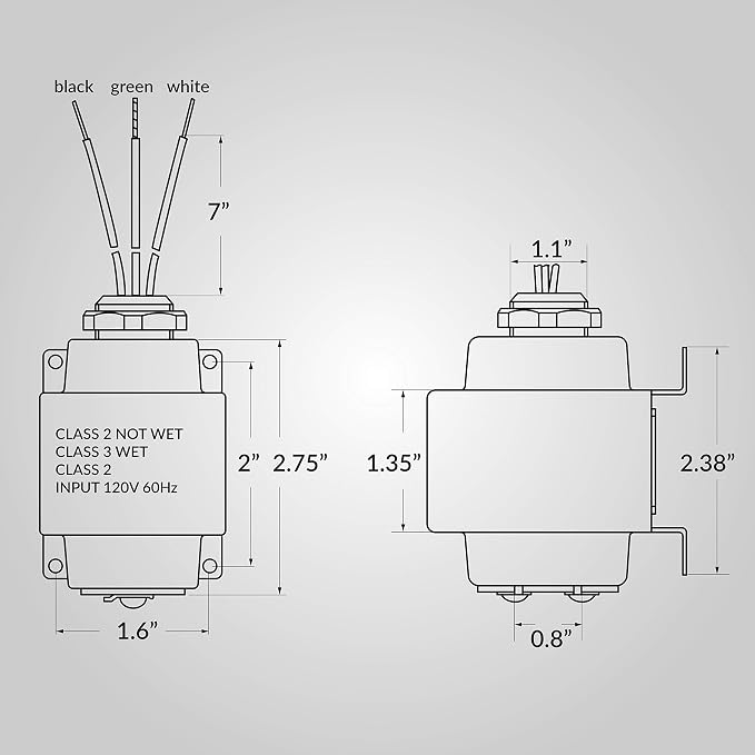 Newhouse Hardware 16V 30VA Door Bell Transformer Compatible - Image 4