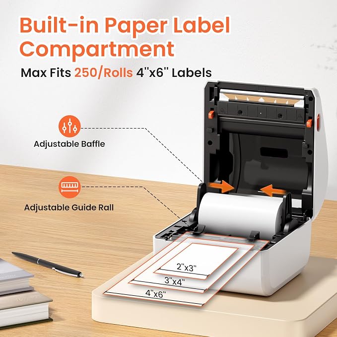 Bluetooth Thermal Shipping Label Printer - Image 4