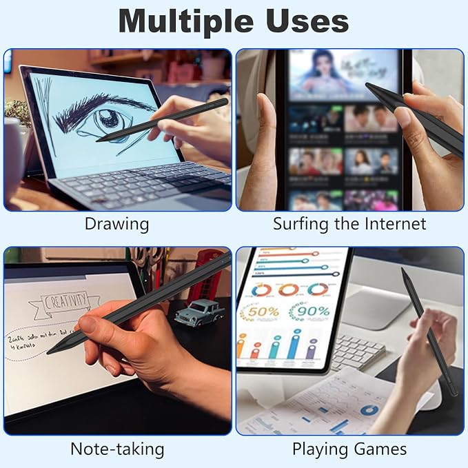 Stylus Pen for iOS&Android Touch Screens, Active Pencil for Samsung, Smart - Image 7