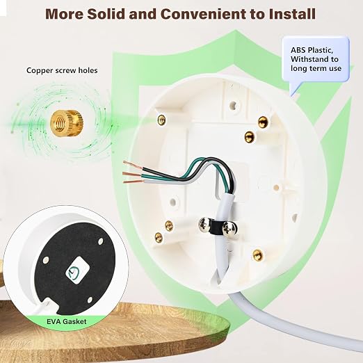 Power Cable and Plug-in Mount for Floodlight Cams Compatible - Image 7