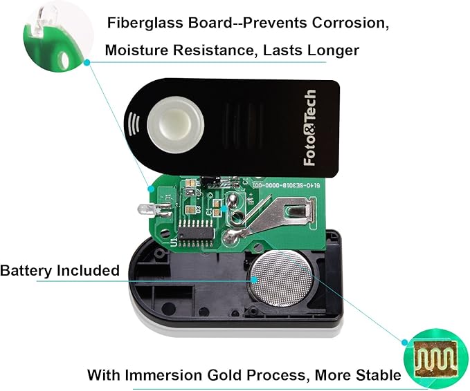 Foto&Tech FTML-L3 Wless Rmote Control Compatible - Image 2