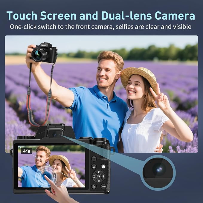 8K Digital Camera, 64MP WiFi Cameras - Image 3