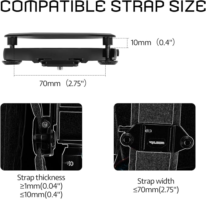 V1 Camera Clip Kit with Quick Release Plate, Capture Camera Clip - Image 8