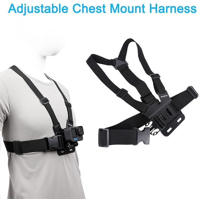 Accessories Set for GoPro Hero 13/12/11/10/9/8/7/6/5/4/Mission 1 Pro, New Quick - Image 4