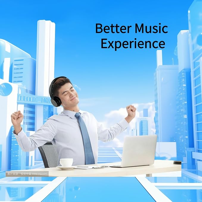 Bluetooth Headphones with Case, Super Bass Wireless Headphone, Stereo Headset - Image 5