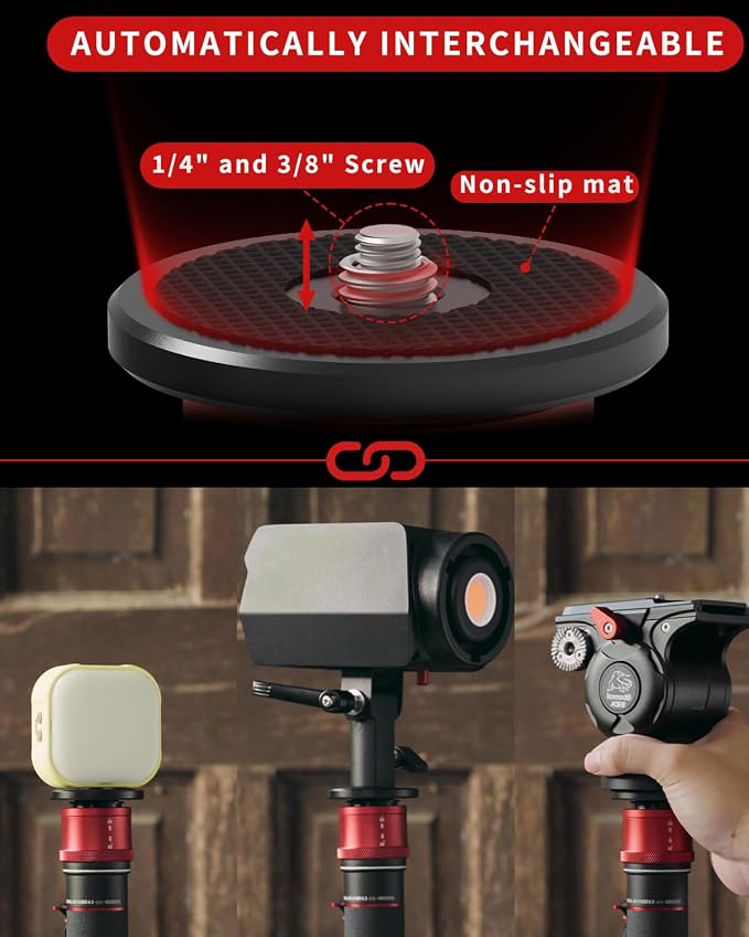 IFOOTAGE Monopod for Camera Cobra 3 A180T, Quick Adjust Monopod - Image 2