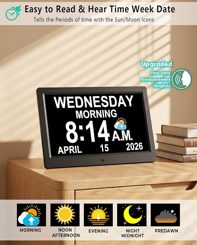 11.5 Inch Extra Large Digital Clock - Image 2