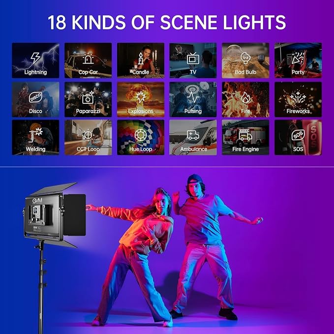 GVM 1500D RGB LED Video Light - Image 3
