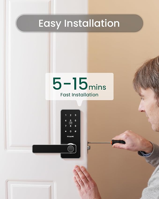 DESLOC B200L Fingerprint Smart Lock - Image 7