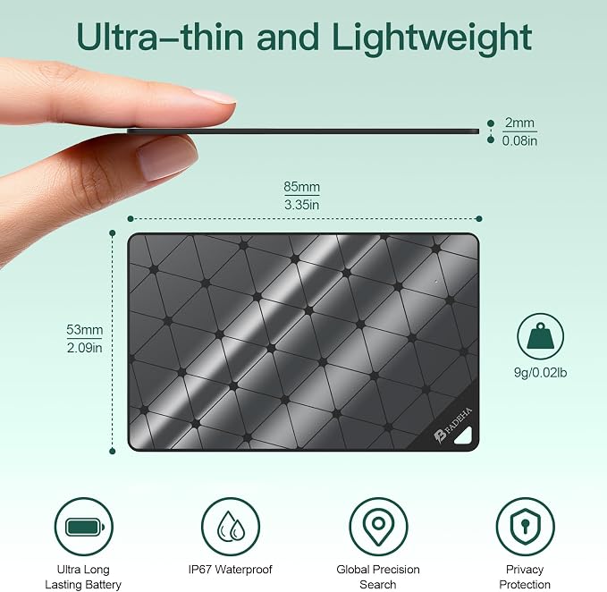 2026 Apple MFi Certified Wallet Tracker Smart Card - Image 5