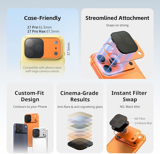 SmallRig Square ND & Black Mist Filter Kit - Image 2