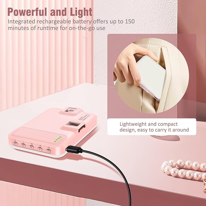 ALTSON 60 LED Portable Selfie Light Video Conference Lighting - Image 5