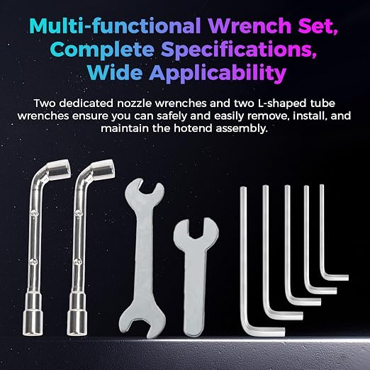 Creality Official 3D Printer Tool Kit, Cleaning/Assembly/Disassembly/Filament - Image 4