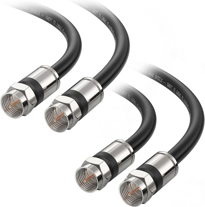 Cable Matters 2-Pack RG6 Coaxial Cable - 15ft by CableMatters