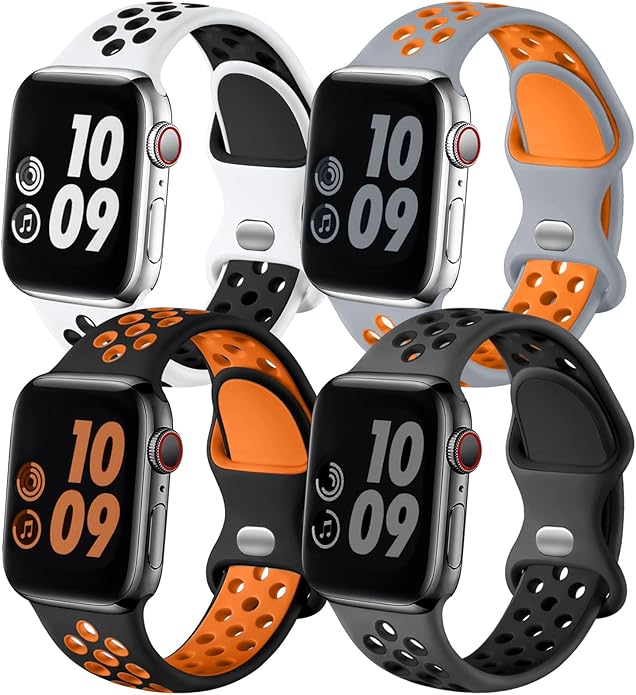 Adorve 4 Pack Sport Bands Compatible by Adorve