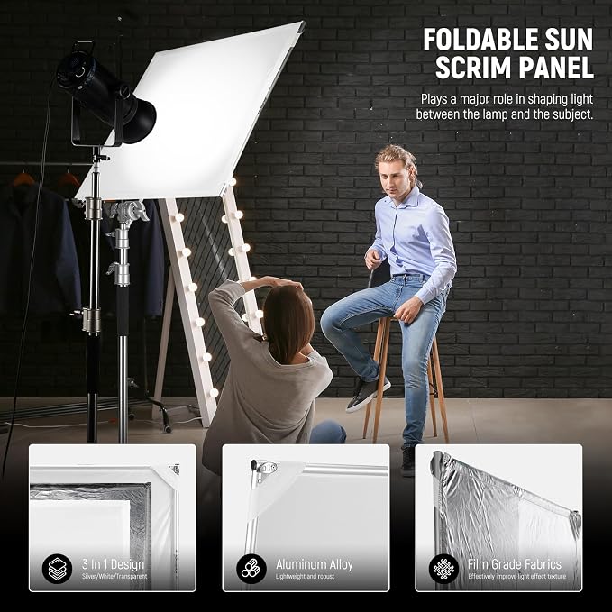 NEEWER Light Diffusion Panel Scrim Kit - Image 6