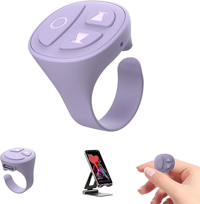 TikTok Scrolling Ring, Scrolling Ring Remote by SOFAMIRI