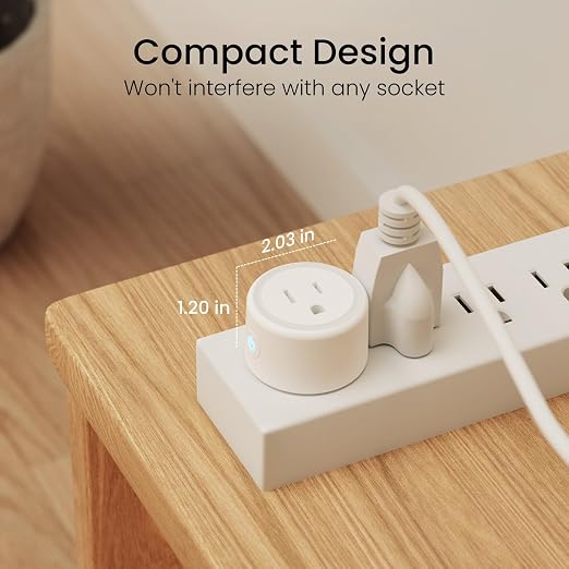 GHome Smart Plug Matter 15A, WiFi Smart Plugs Compatible - Image 7