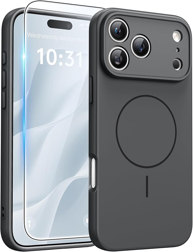 FNTCASE for iPhone 17 Pro Case: Integrated Silicone Phone Cases by FNTCASE