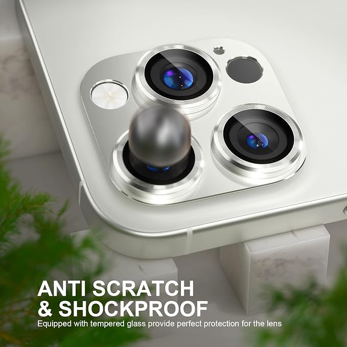 Choiche Compatible for iPhone 16 Pro/iPhone 16 Pro Max Camera Lens Protector - Image 3