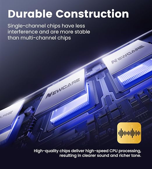 NEWCARE Digital Optical Splitter 1 in 2 Out, SPDIF Toslink Optical Audio Cable - Image 7