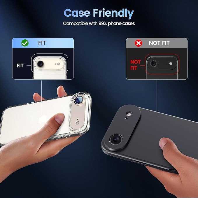 CACOE Camera Lens Protector for iPhone Air - Image 4
