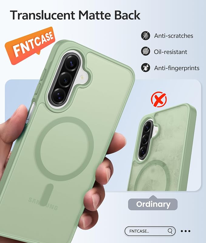 FNTCASE for Galaxy A17/A16 5G Phone Case: for Samsung A17 Cases Matte - Image 6