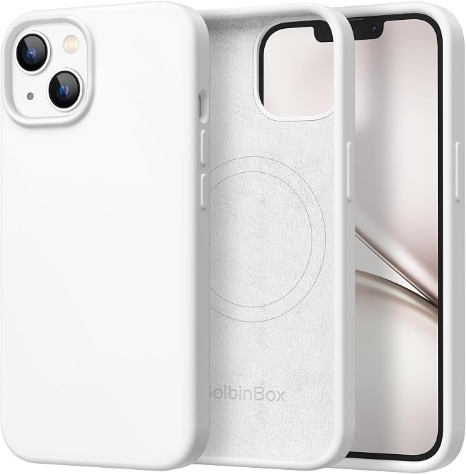 GolbinBox Magnetic for iPhone 13 Case & iPhone 14 Case, Compatible by GolbinBox