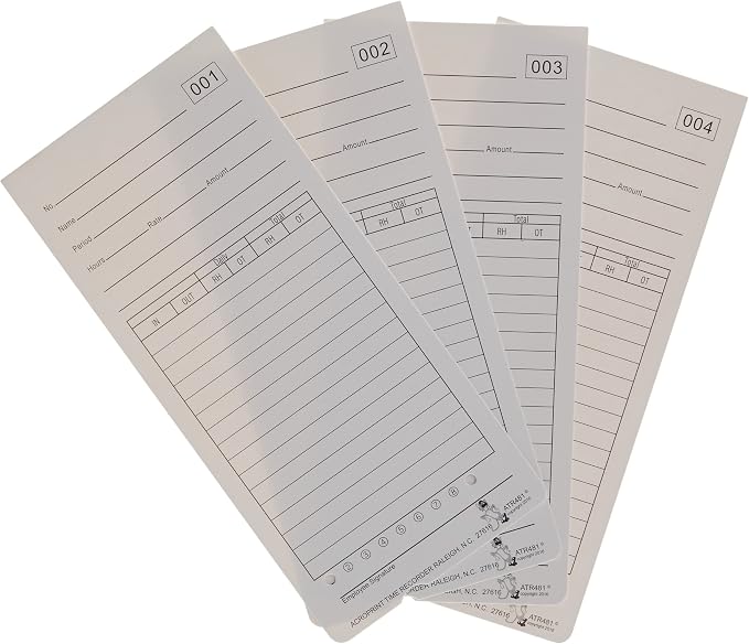 Acroprint 09-9115-000 Time Cards - Image 4