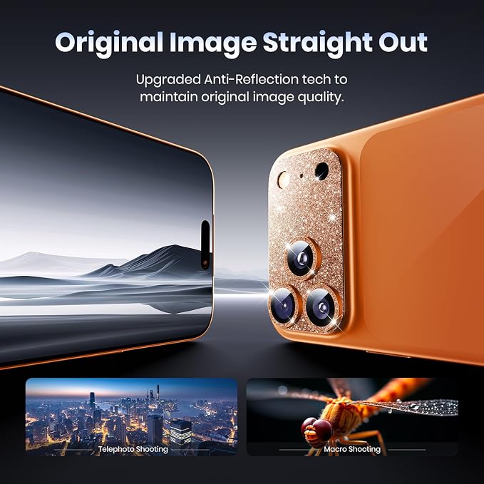 Hoerrye for iPhone 17 Pro Max Camera Lens Protector - Image 4