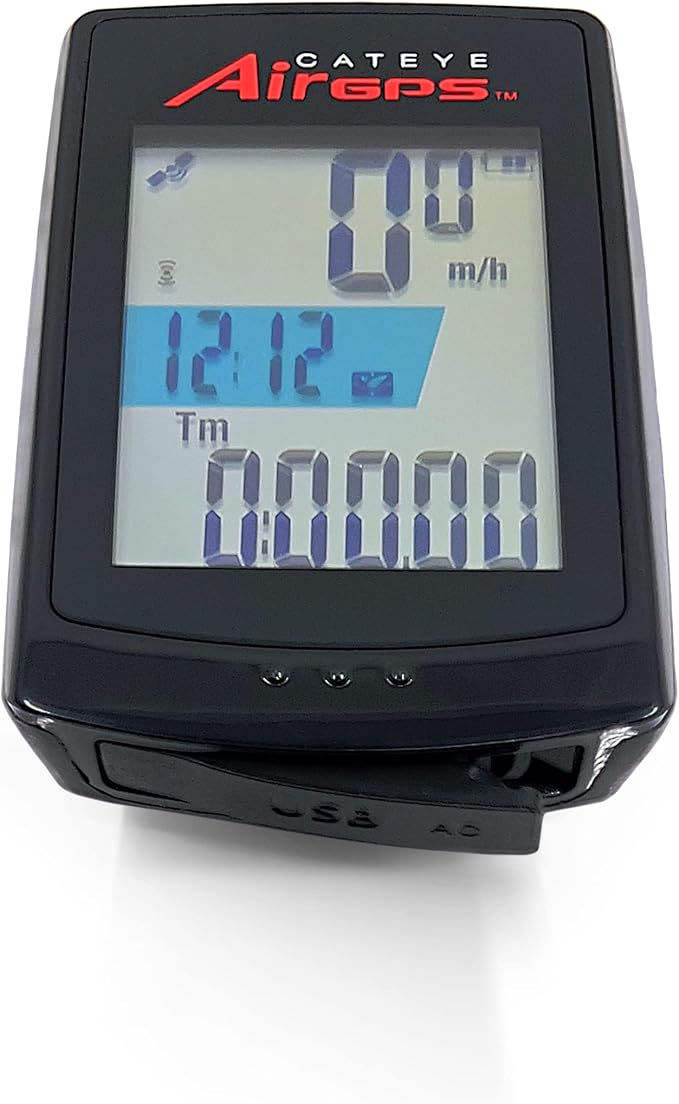 CATEYE AirGPS USB Rechargeable Bike Computer – GPS Cycling Computer - Image 2