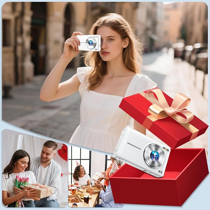 4K Digital Camera, 64MP Autofocus Vlogging Camera - Image 8