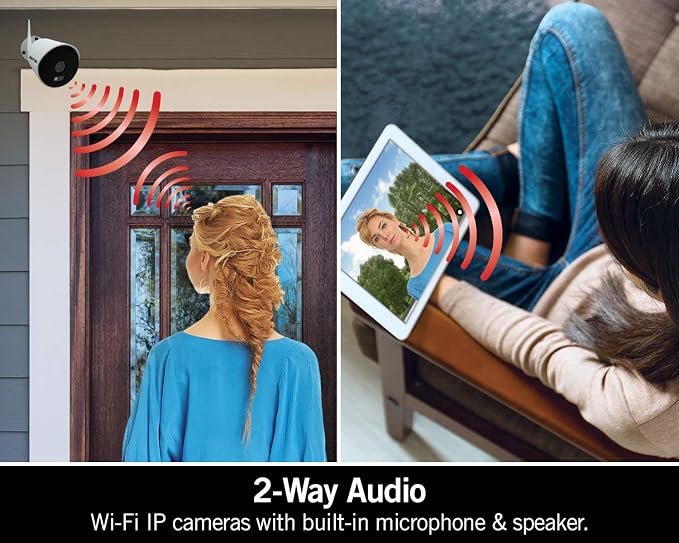Night Owl AC Powered 1080p HD Wi-Fi IP Indoor/Outdoor Camera - Image 4