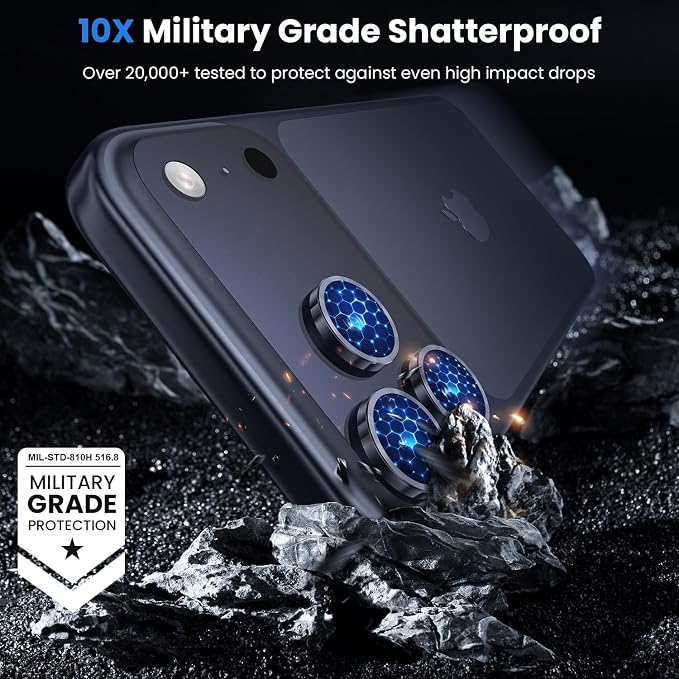 WSKEN for iPhone 17 Pro/iPhone 17 Pro Max Camera Lens Protector - Image 5