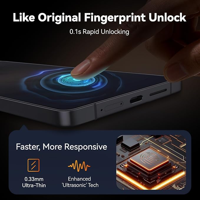 Wiaocit 3 Pack Tempered Glass Screen Protector - Image 4