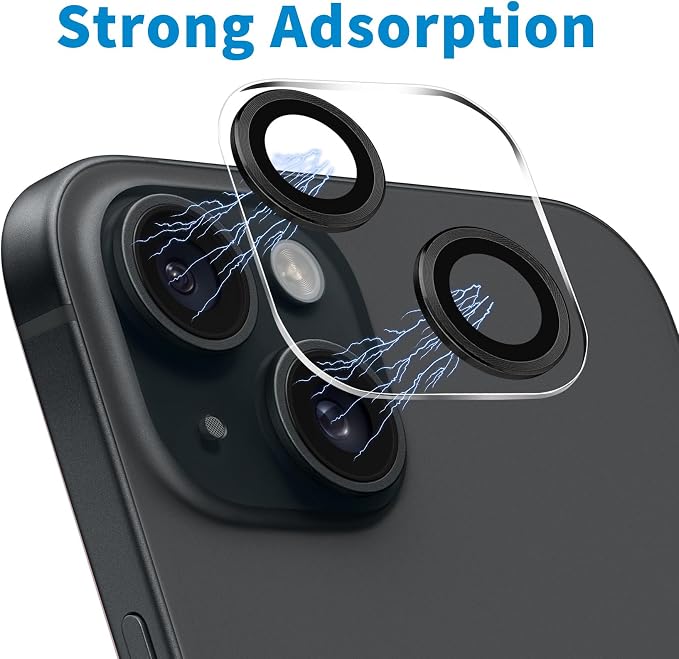 Dengduoduo 3 Pack Tempered Glass Camera Lens Protector - Image 4