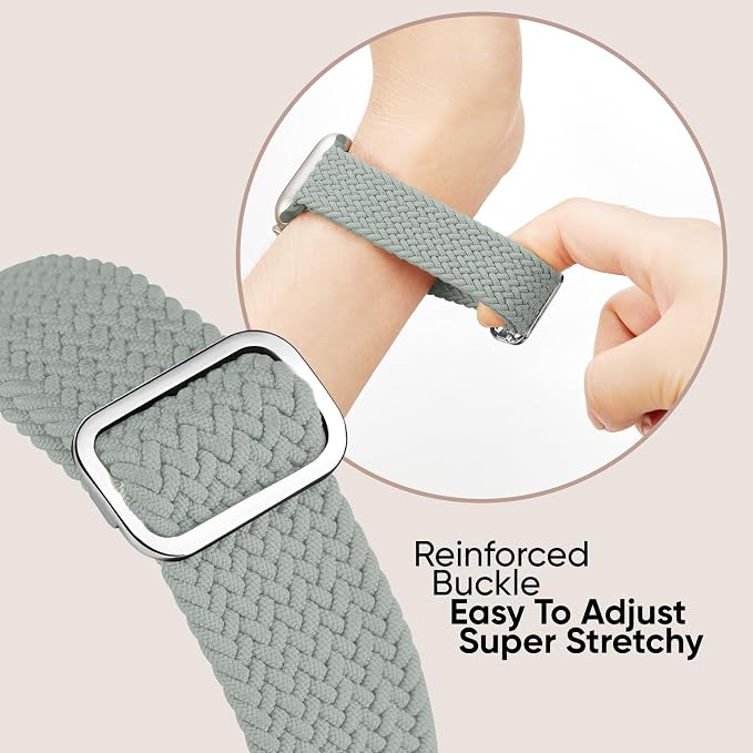 6 Pack Braided Stretchy Bands Compatible - Image 5