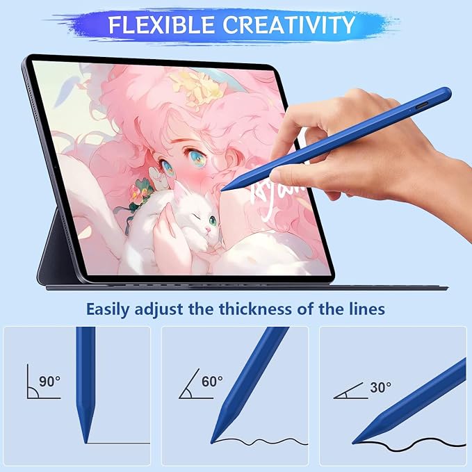 Stylus Pen for iPad A16/10th/9th Generation, 10Mins Fast Charge for Apple - Image 4