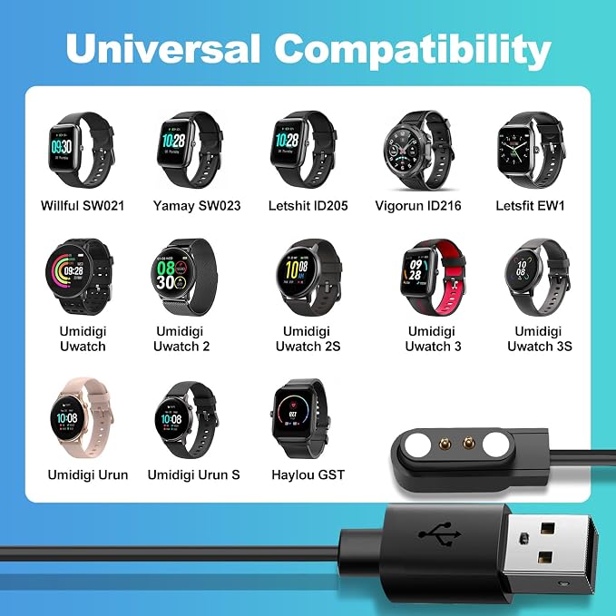 EGK Smart Watch Charger with Magnetic USB Charging Cable - Image 2