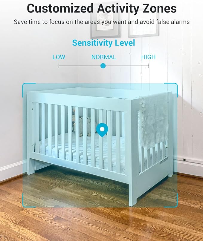 blurams Indoor Cameras for Home Security, 2K Pet Camera - Image 4