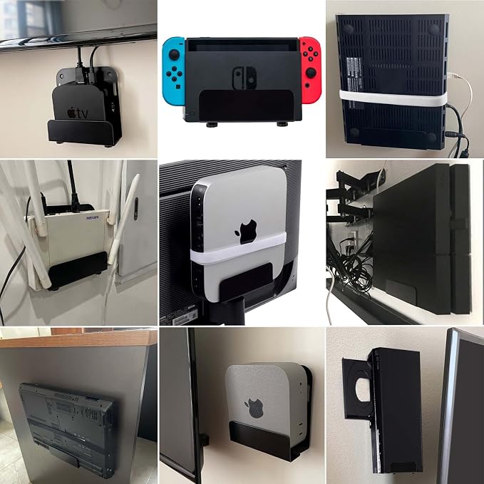 Cable Box Mount Modem Adjustable Wall Mount - Image 8