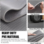 Thick PVC Drainage Floor Mat 2x26FT, Non Slip Flooring Mats Swimming Pool - Image 4