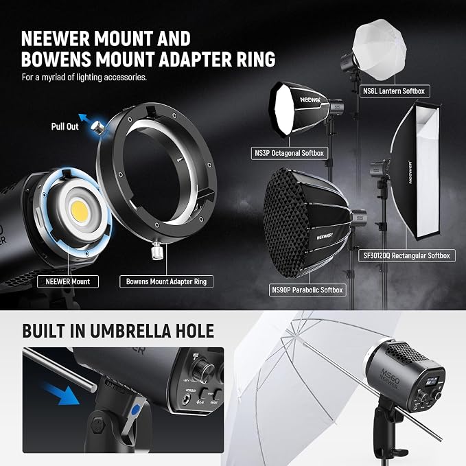 NEEWER MS60 LED Video Light - Image 9