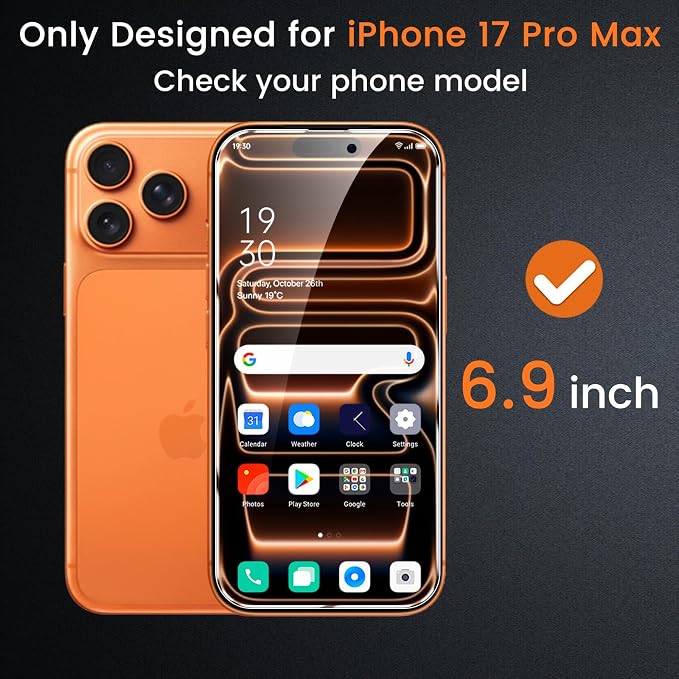Lesakit 4 Pack Privacy Screen Protector - Image 2