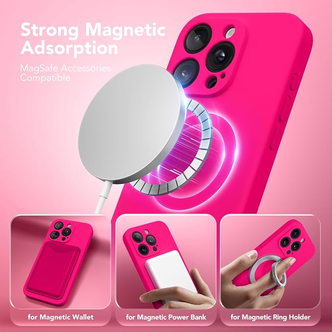 Magnetic for iPhone 15 Pro Case, Compatible - Image 2
