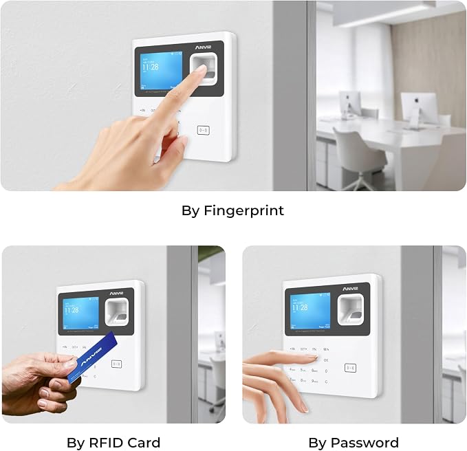 ANVIZ Time Clocks for Employees Small Business - Image 5