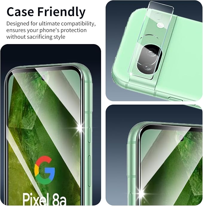 3+3+1-Pack, Screen Protector and Camera Lens Protector - Image 7