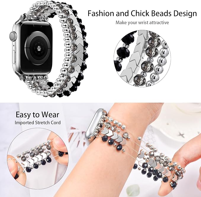 MOFREE Beaded Bracelet Compatible - Image 3