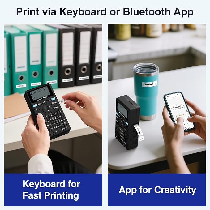 SUPVAN E11 Bluetooth Label Maker Machine - Image 2